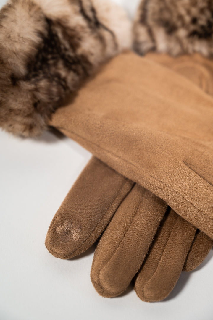 Animal Faux Fur Gloves