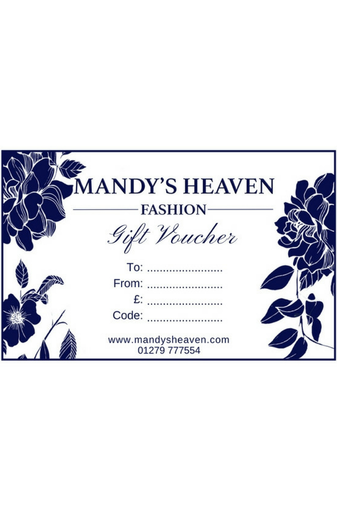 Mandy's Heaven E-Gift Card